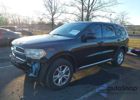 2012 Dodge Durango Sxt from USA, damaged, VIN 1C4RDJAGXCC196920